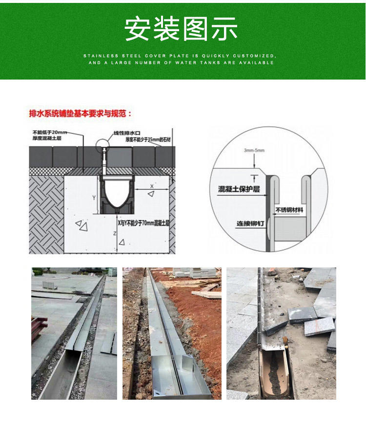 如何挑选成品线性排水沟?